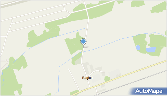 Bagicz, Bagicz, mapa Bagicz