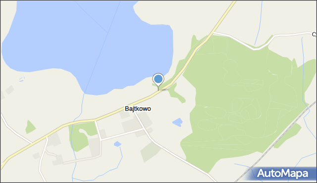 Bajtkowo, Bajtkowo, mapa Bajtkowo