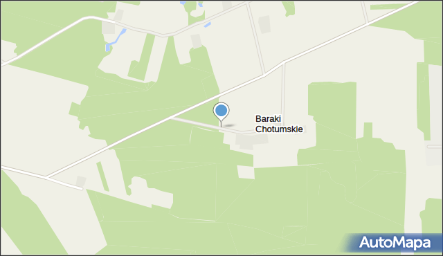 Baraki Chotumskie, Baraki Chotumskie, mapa Baraki Chotumskie