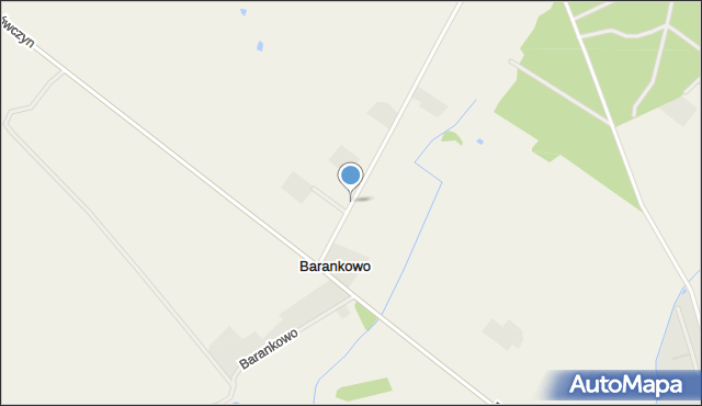 Barankowo, Barankowo, mapa Barankowo