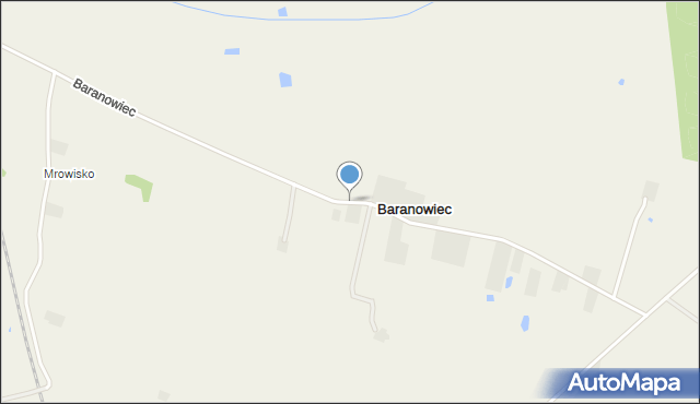 Baranowiec, Baranowiec, mapa Baranowiec