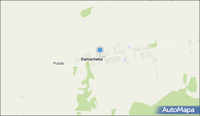 Barbarówka, Barbarówka, mapa Barbarówka