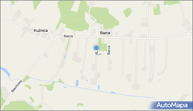 Barce, Barce, mapa Barce