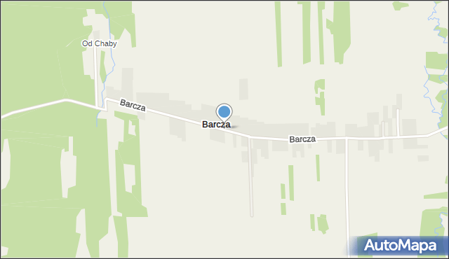 Barcza, Barcza, mapa Barcza