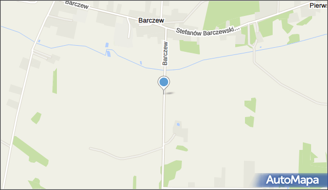 Barczew, Barczew, mapa Barczew