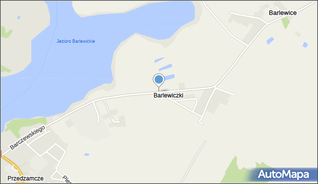 Barlewiczki, Barlewiczki, mapa Barlewiczki