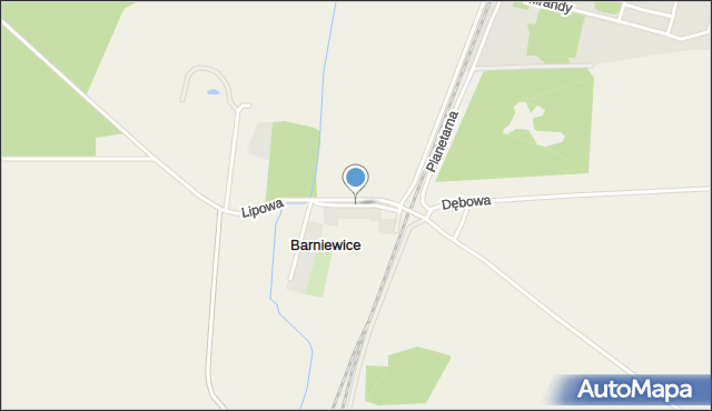 Barniewice, Barniewice, mapa Barniewice