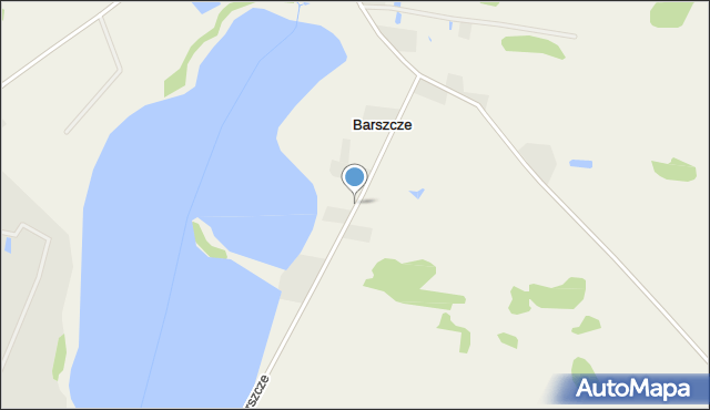 Barszcze, Barszcze, mapa Barszcze