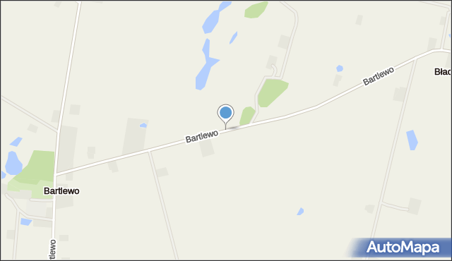 Bartlewo gmina Lisewo, Bartlewo, mapa Bartlewo gmina Lisewo