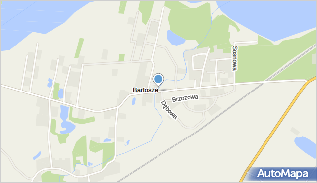 Bartosze, Bartosze, mapa Bartosze