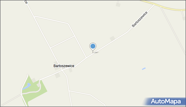 Bartoszewice gmina Płużnica, Bartoszewice, mapa Bartoszewice gmina Płużnica