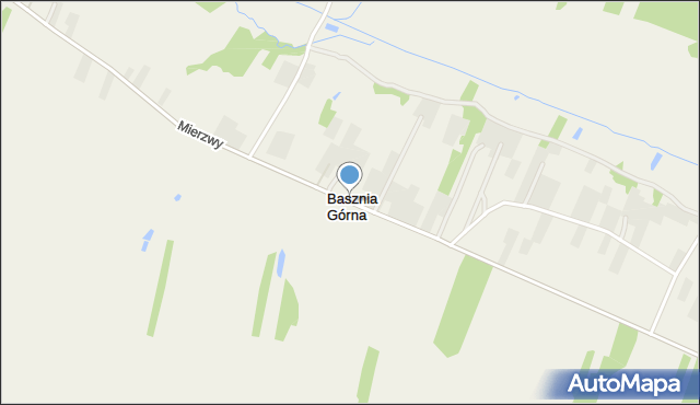 Basznia Górna, Basznia Górna, mapa Basznia Górna