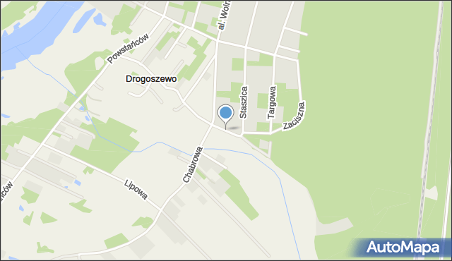 Drogoszewo gmina Wyszków, Bajkowa, mapa Drogoszewo gmina Wyszków