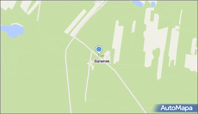 Gembartówka, Barwinek, mapa Gembartówka