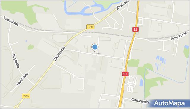 Pruszcz Gdański, Batalionów Chłopskich, mapa Pruszcz Gdański
