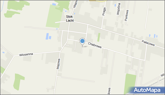 Stok Lacki-Folwark, Bajkowa, mapa Stok Lacki-Folwark