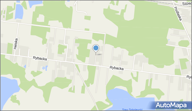 Zaścianki gmina Grabówka, Bałtycka, mapa Zaścianki gmina Grabówka