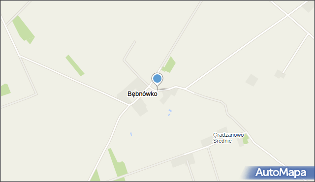 Bębnówko, Bębnówko, mapa Bębnówko