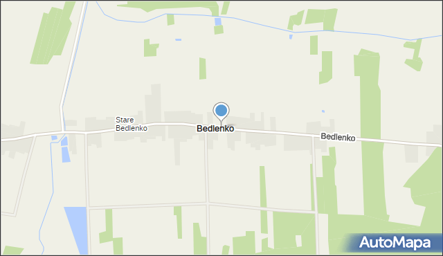 Bedlenko, Bedlenko, mapa Bedlenko