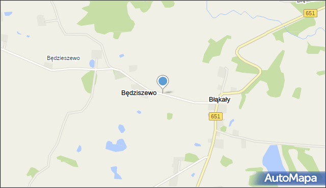 Będziszewo, Będziszewo, mapa Będziszewo