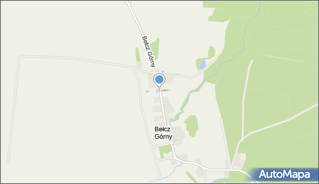 Bełcz Górny, Bełcz Górny, mapa Bełcz Górny