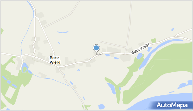 Bełcz Wielki, Bełcz Wielki, mapa Bełcz Wielki