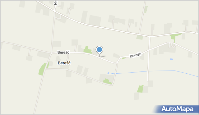 Bereść, Bereść, mapa Bereść