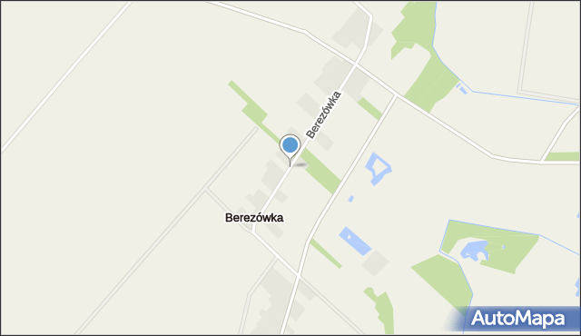 Berezówka, Berezówka, mapa Berezówka