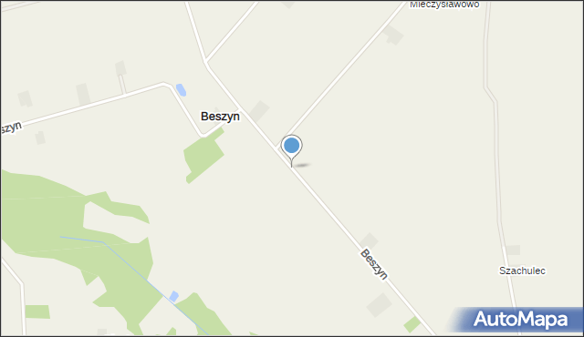 Beszyn, Beszyn, mapa Beszyn