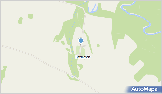 Bezmoście, Bezmoście, mapa Bezmoście