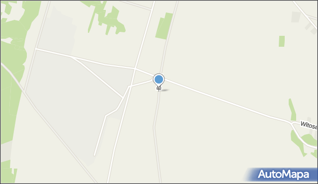 Chruszczobród, Bema Józefa, gen., mapa Chruszczobród