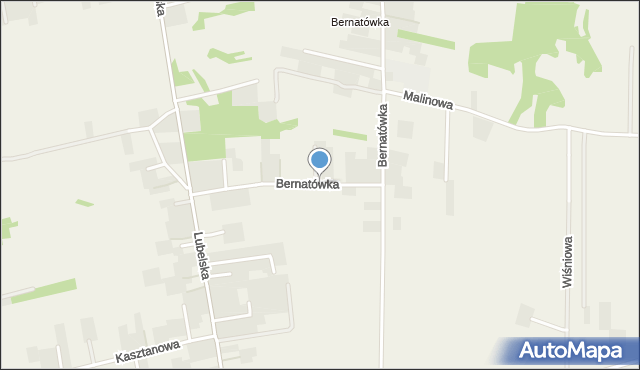 Dys, Bernatówka, mapa Dys