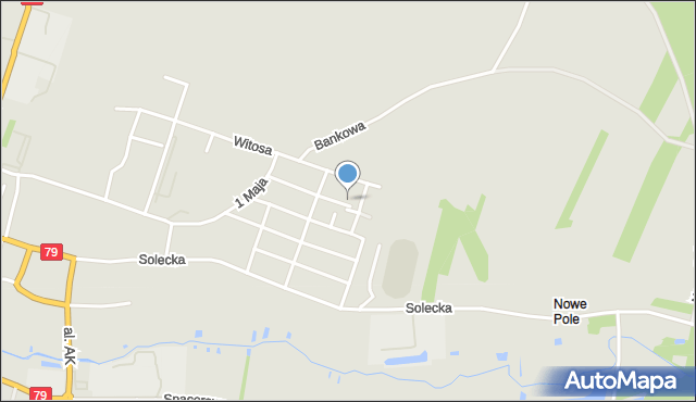 Lipsko, Bema A. G., mapa Lipsko