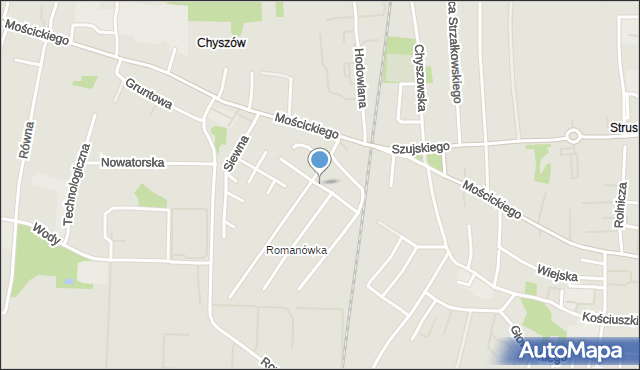 Tarnów, Beskidzka, mapa Tarnów