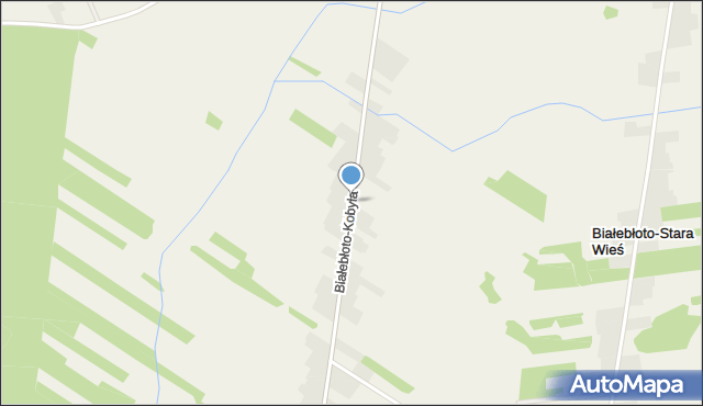 Białebłoto-Kobyla, Białebłoto-Kobyla, mapa Białebłoto-Kobyla