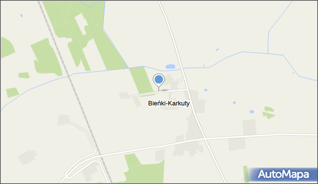 Bieńki-Karkuty, Bieńki-Karkuty, mapa Bieńki-Karkuty