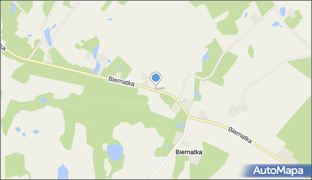 Biernatka, Biernatka, mapa Biernatka