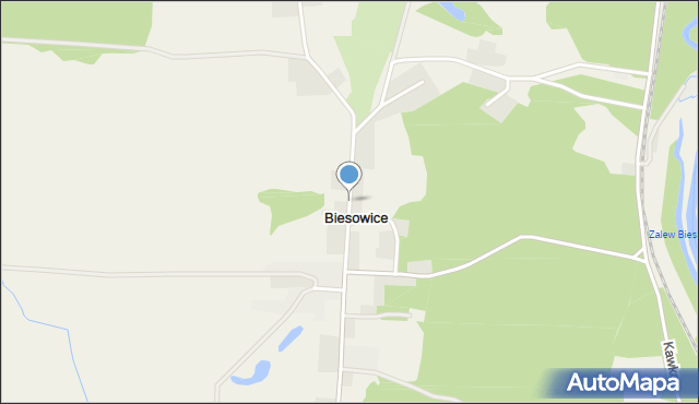 Biesowice, Biesowice, mapa Biesowice