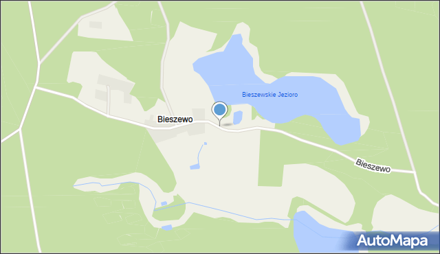 Bieszewo, Bieszewo, mapa Bieszewo