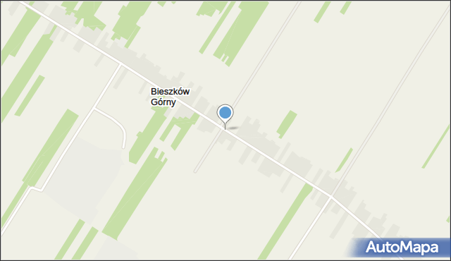 Bieszków Górny, Bieszków Górny, mapa Bieszków Górny