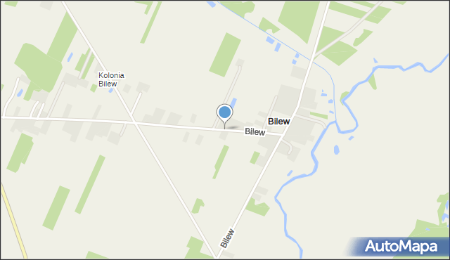 Bilew, Bilew, mapa Bilew