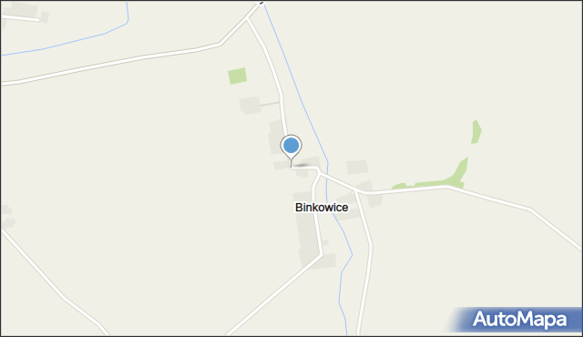 Binkowice, Binkowice, mapa Binkowice