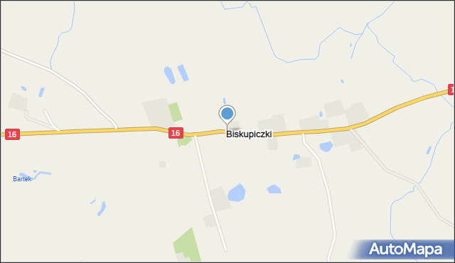 Biskupiczki, Biskupiczki, mapa Biskupiczki