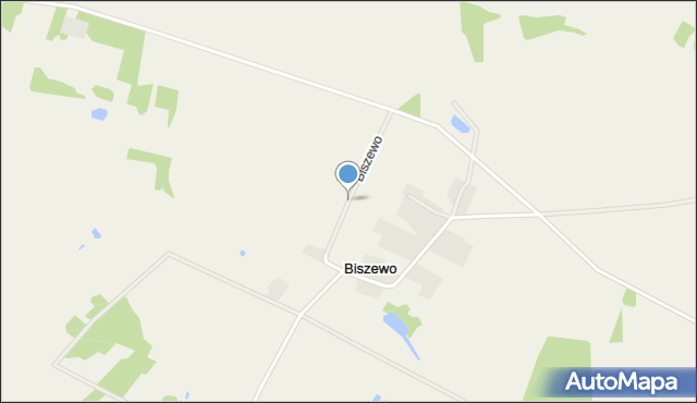 Biszewo, Biszewo, mapa Biszewo