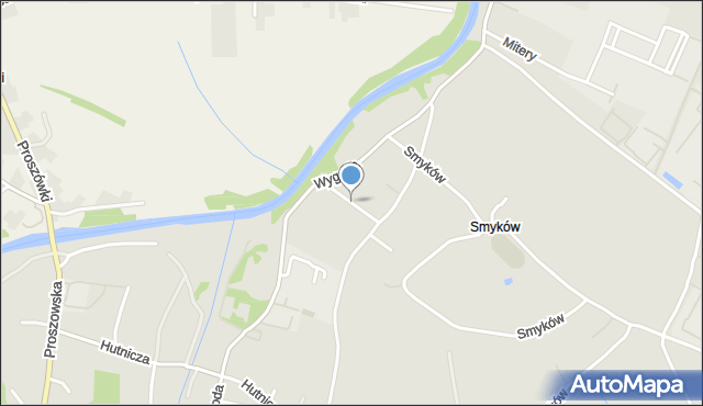 Bochnia, Birków, mapa Bochni