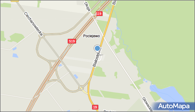 Siemiatycze, Białostocka, mapa Siemiatycze