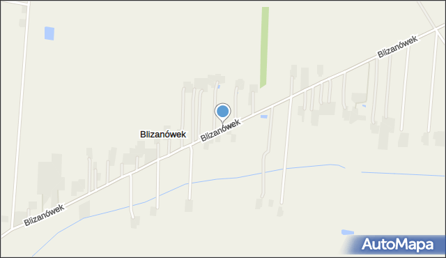 Blizanówek, Blizanówek, mapa Blizanówek