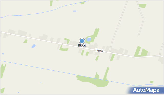 Błotki, Błotki, mapa Błotki
