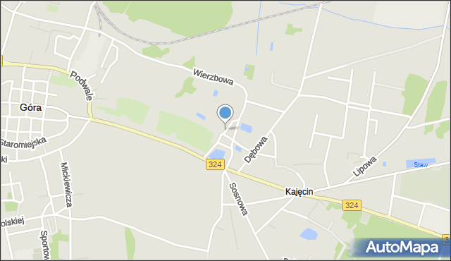 Góra, Błotna, mapa Góra