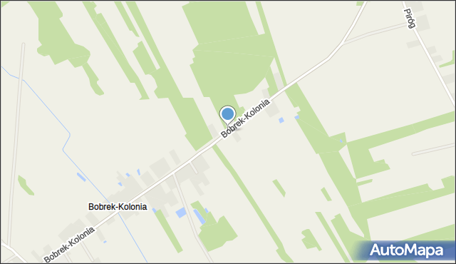 Bobrek-Kolonia, Bobrek-Kolonia, mapa Bobrek-Kolonia
